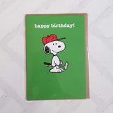 Golf Birthday Card SNOOP12