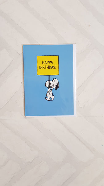 Happy Birthday Card SNOOP001