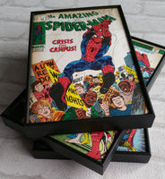 SPECIAL OFFER Marvel Superhero Vintage Comic Book Cover. Superhero Frame. Avenegrs Frame. Comic Book Print. Captain America. Spiderman. Hulk