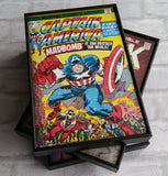 SPECIAL OFFER Marvel Superhero Vintage Comic Book Cover. Superhero Frame. Avenegrs Frame. Comic Book Print. Captain America. Spiderman. Hulk