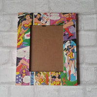 Wonder Woman Frame - Wonder Woman - Super Hero - Comic Book - Decoupage Frame