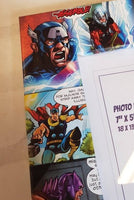Avengers Frame - Super Hero -  Comic Book - Decoupage Picture Frame 6"x4" or 7"x5" - Gifts for Boys - Gift for Avengers Fan