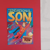 Sensational Son Card - Comic Book Card - Pop Art Card - Card for Him - Card for Son- Card for boys- Superhero Card