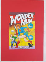 Birthday Card - Wonder Mum Card - Comic Book Card - Pop Art Card - Card for Her - Card for Mom - Card for Women - Superhero Card