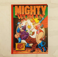 Birthday Card - Mighty Woman Card -Comic Book Birthday Card - Pop Art Birthday Card - Card for Her - Card for Women - Superhero Card