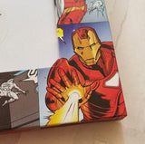 Iron Man Frame - Super Hero  - Comic Book  - Decoupage Picture Frame 6"x4" or 7"x5" Gifts for Boys - Gift for Iron Man Fan