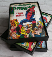 Spiderman Frame - Spiderman Print - Avengers Frames -Superhero Frame - Vintage Style Comic - Spiderman Gift